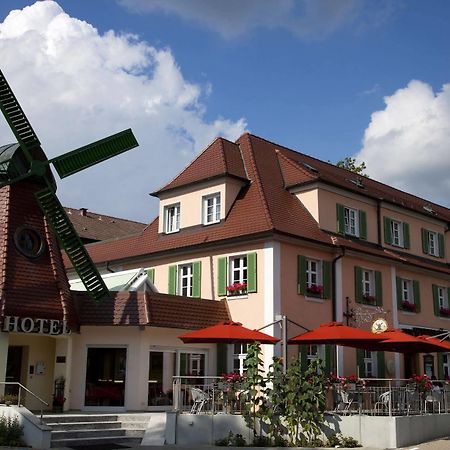 Hotel Restaurant Zur Windmuhle Ansbach Exterior photo